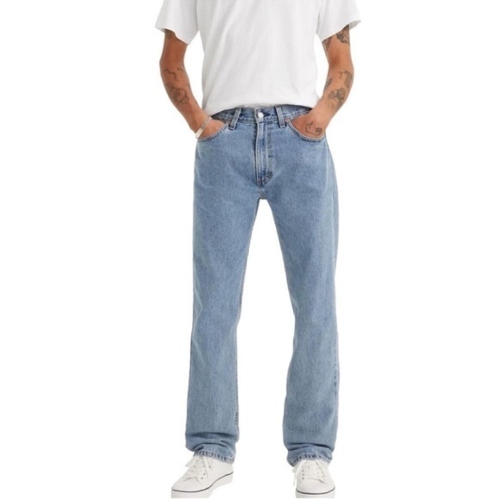 LEVIS Men's 505 Straight Regular Fit Jeans size 42x32